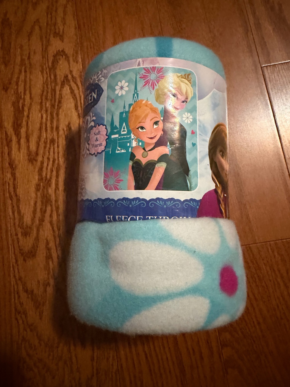 Disney Frozen Fleece Throw Blanket, NWT, Rare Find